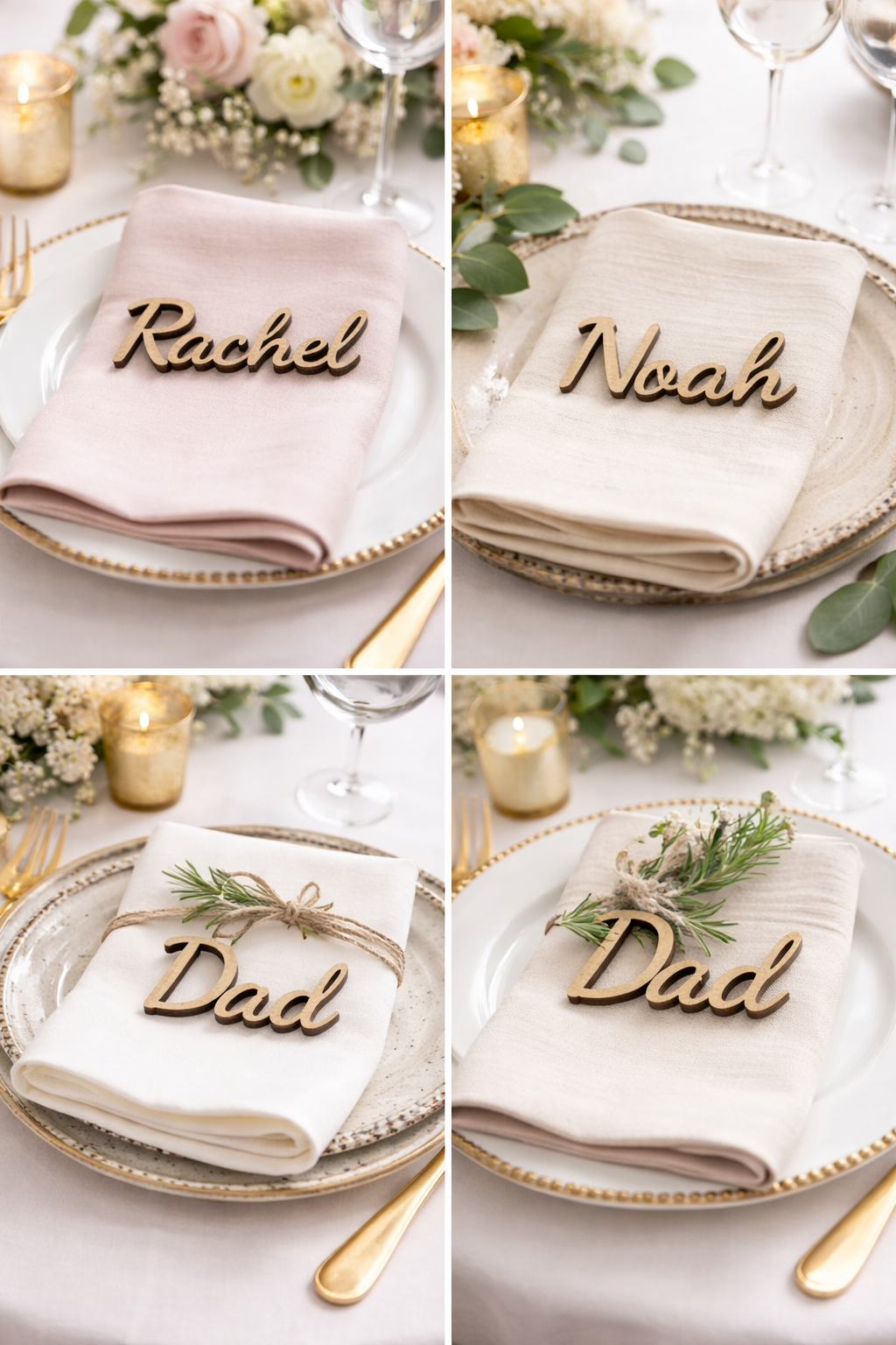 Wooden Place Names, Laser Cut
