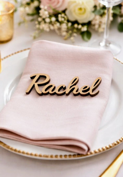 Wooden Place Names, Laser Cut